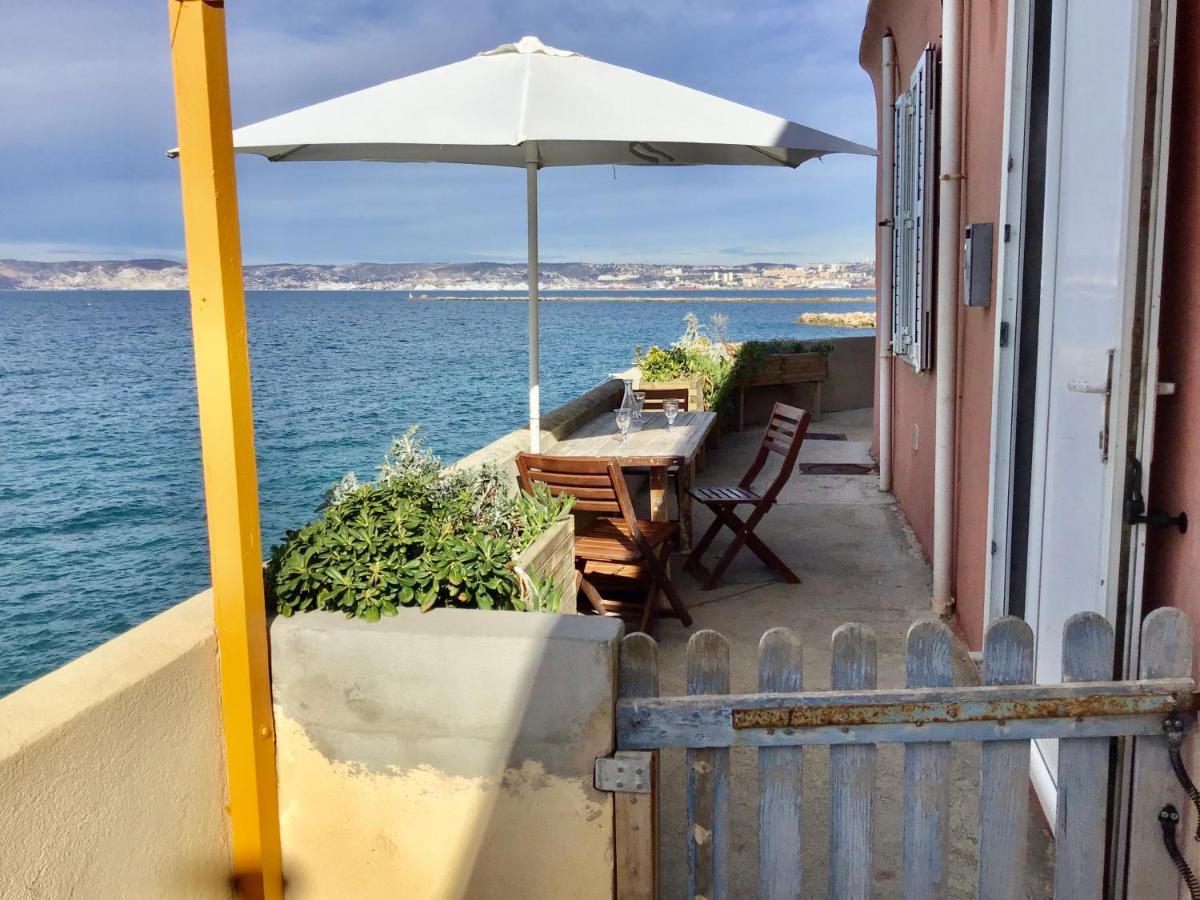 Apartamento Marseille Malmousque Cabanon 45 M2 Sur L'Eau Exterior foto